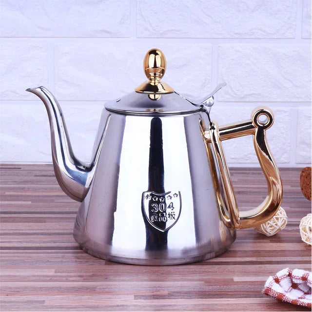 Mirror Surface Delicate Water Kettle Inner With Tea Filter Kettle | Bowlift