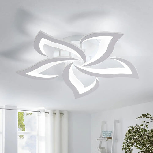 BowLift | Modern Acrylic Chandelier with Remote Control - Lunora