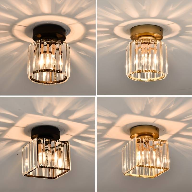 BowLift | Modern Crystal Ceiling Light - CrystalGlow