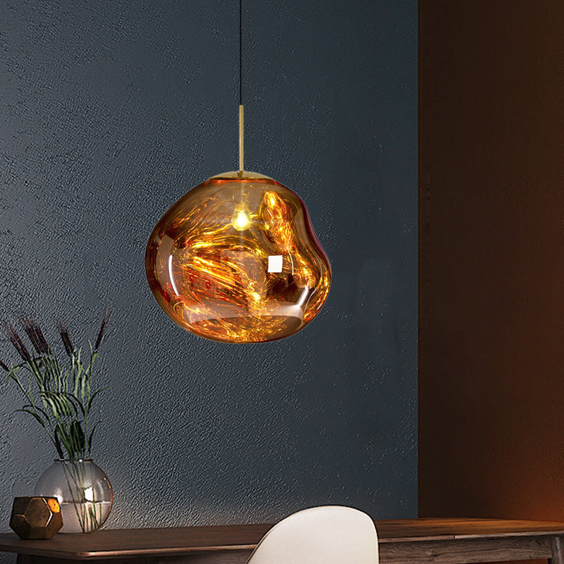 BowLift | Modern Glass Ceiling Light - LunaLux