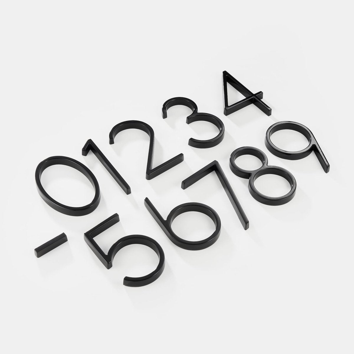 BowLift | Modern House Numbers – 3D Floating Effect & Weatherproof Zinc Alloy Design