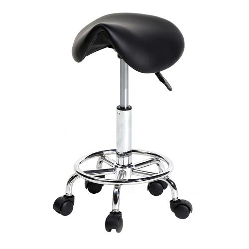 Modern Hydraulic Swivel Saddle Bar Stool | Bowlift