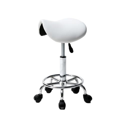 Modern Hydraulic Swivel Saddle Bar Stool | Bowlift