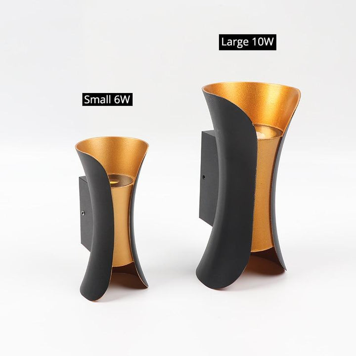 BowLift | Modern LED Outdoor Wall Lamp - LumiEdge