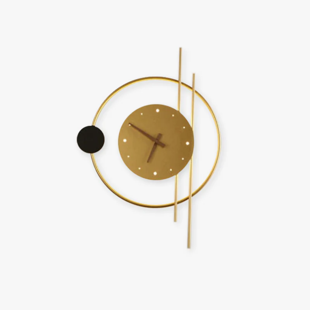 BowLift | Modern LED wall clock lamp - Chronos