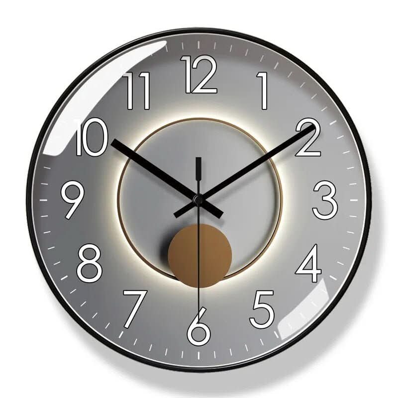 BowLift | MINUTUM – Minimalistic wall clock in Scandinavian style with silent quartz movement