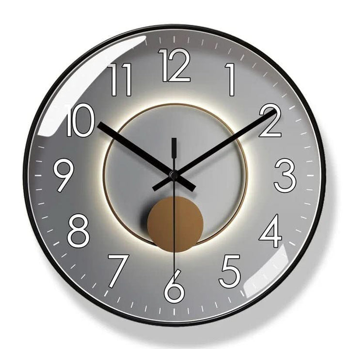 BowLift | MINUTUM – Minimalistic wall clock in Scandinavian style with silent quartz movement