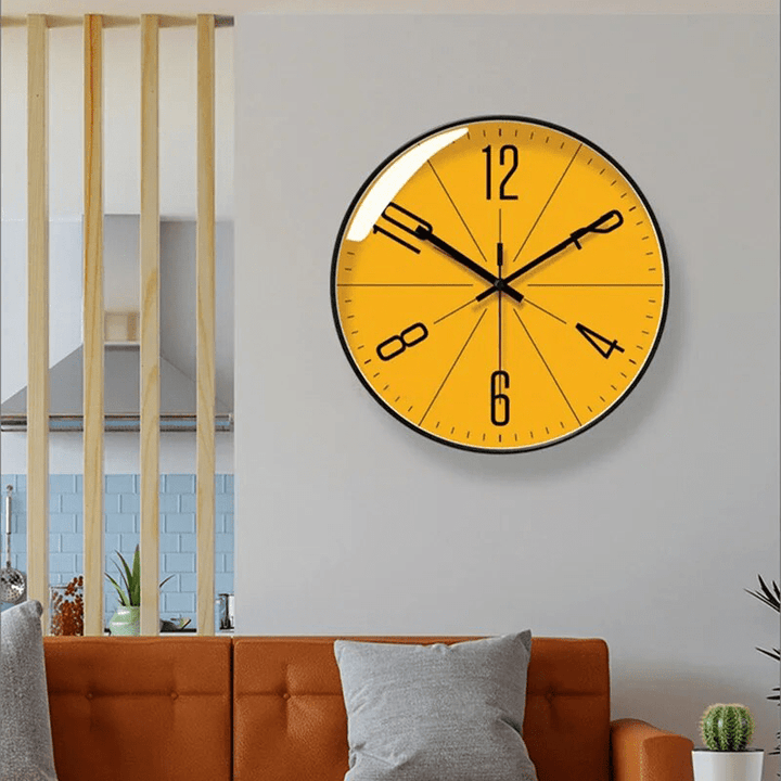 BowLift | MINUTUM – Minimalistic wall clock in Scandinavian style with silent quartz movement