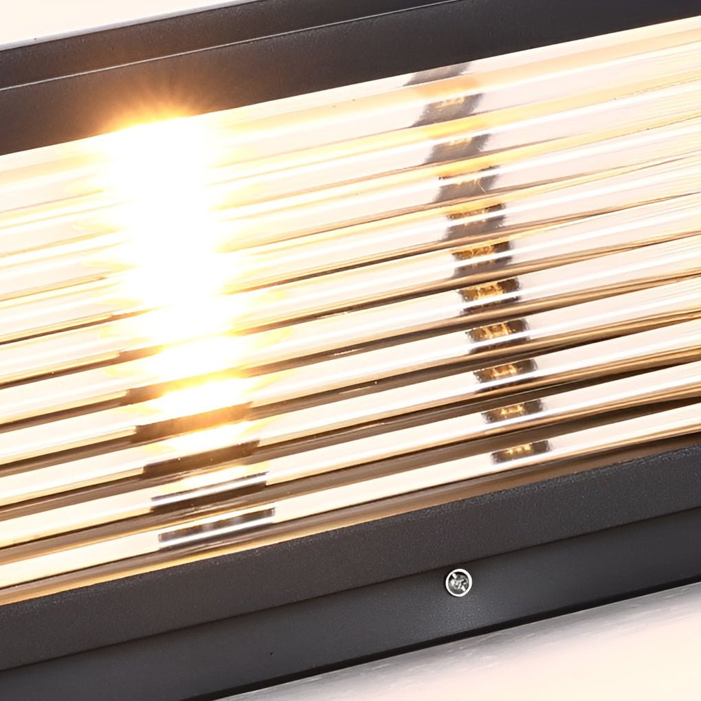 BowLift | Decorative Post Lamp with Square Glass Shade