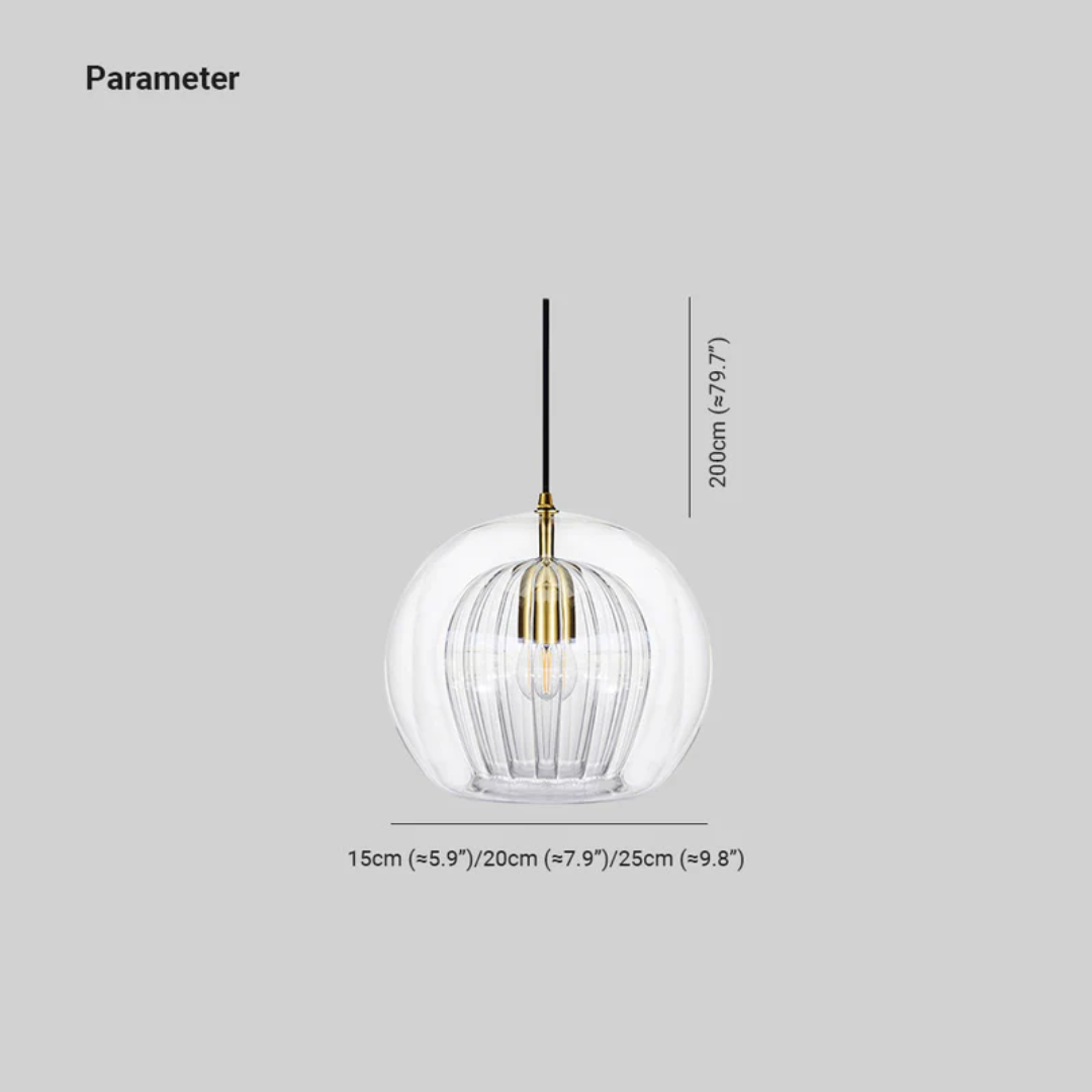 BowLift | Modern Spherical LED Pendant Light - Aurora Sphere
