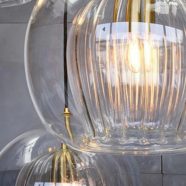 BowLift | Modern Spherical LED Pendant Light - Aurora Sphere