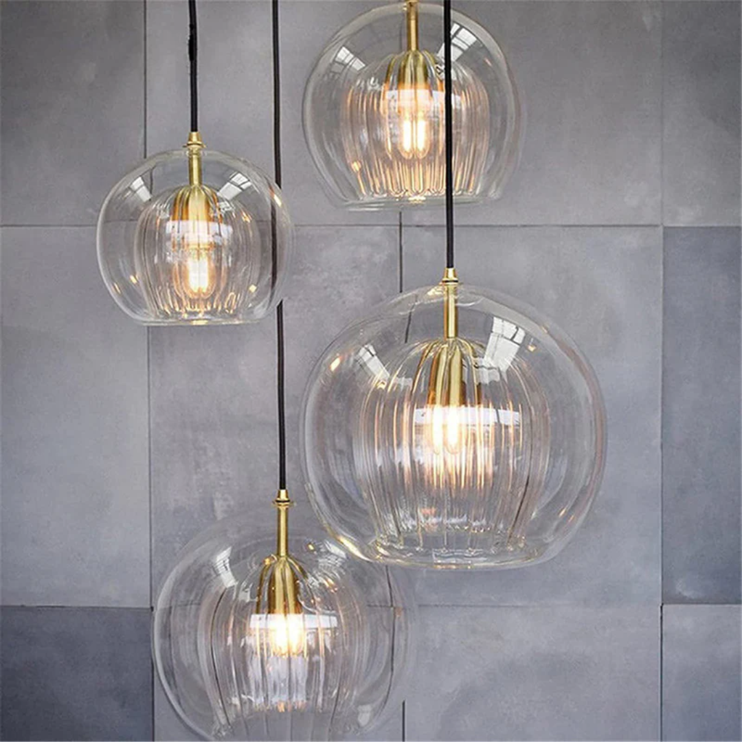 BowLift | Modern Spherical LED Pendant Light - Aurora Sphere