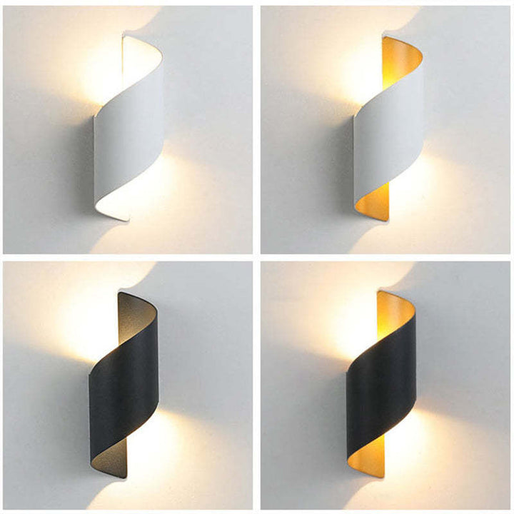 BowLift | Modern Spiral LED Wall Light - TwistLight