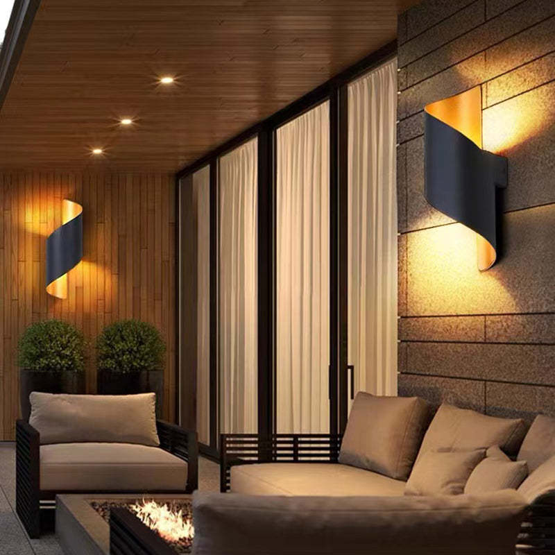 BowLift | Modern Spiral LED Wall Light - TwistLight