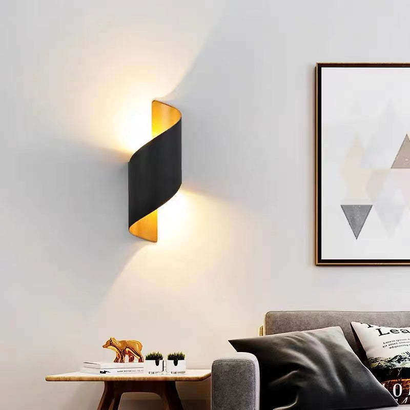 BowLift | Modern Spiral LED Wall Light - TwistLight