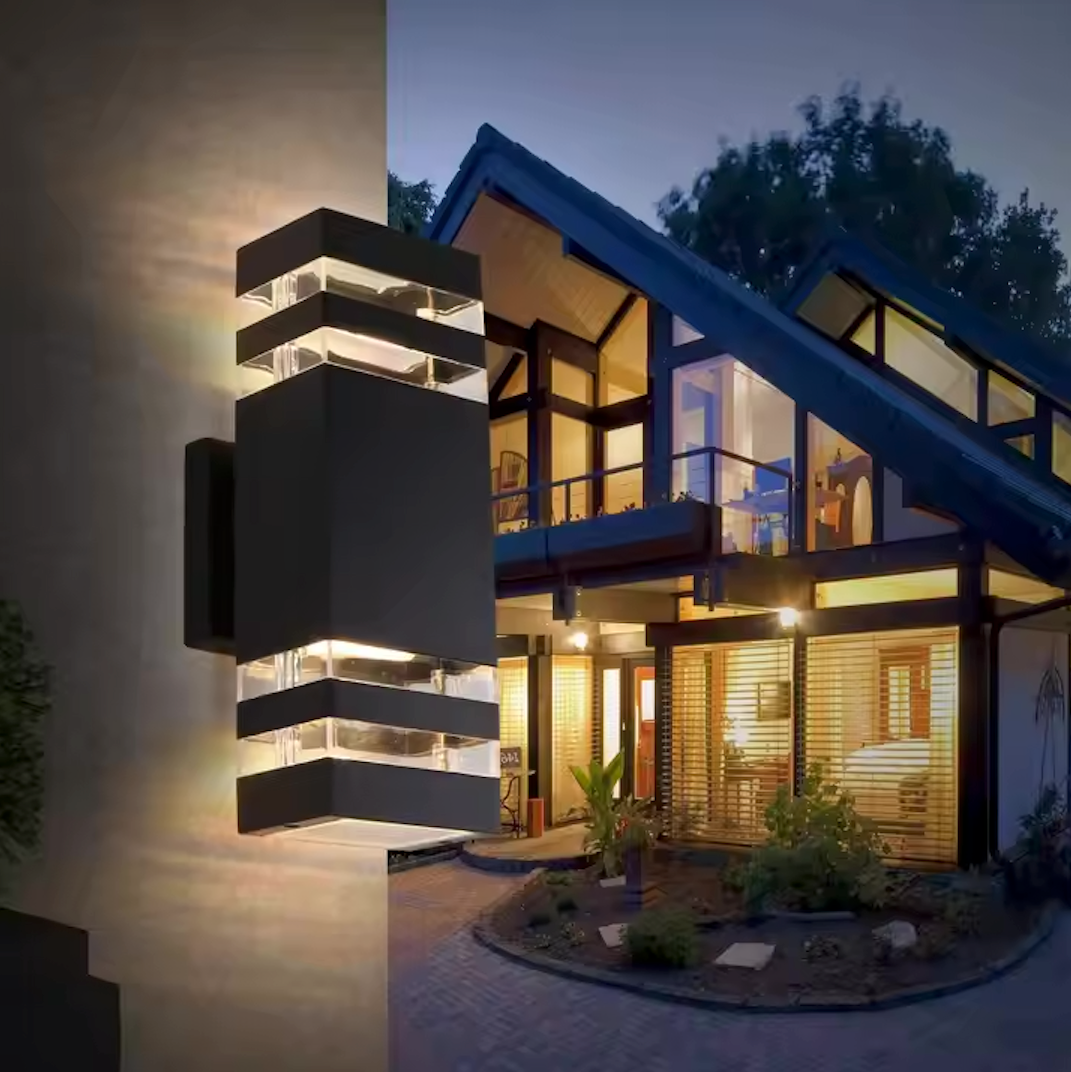 BowLift | Waterproof aluminum lamp with two light sources for outdoors