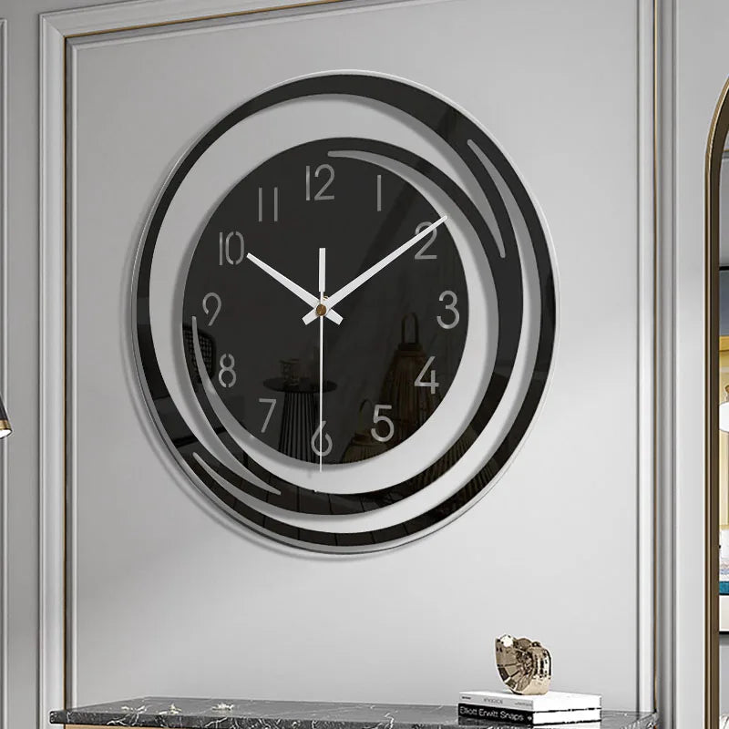 BowLift | Stylish Wall Clock with Geometric Pattern