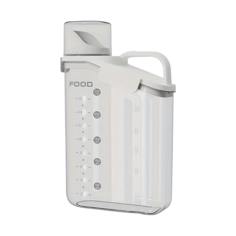 Moisture-Proof Pet Food Container with Measuring Cup - FreshBite Bowlift