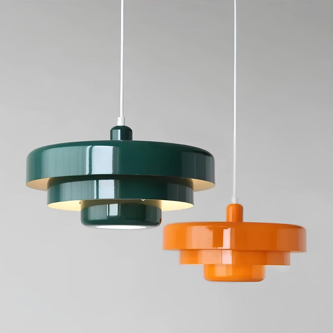 ScandiGlow Slim Glass Loft Lamp for Modern Nordic Interior Bowlift