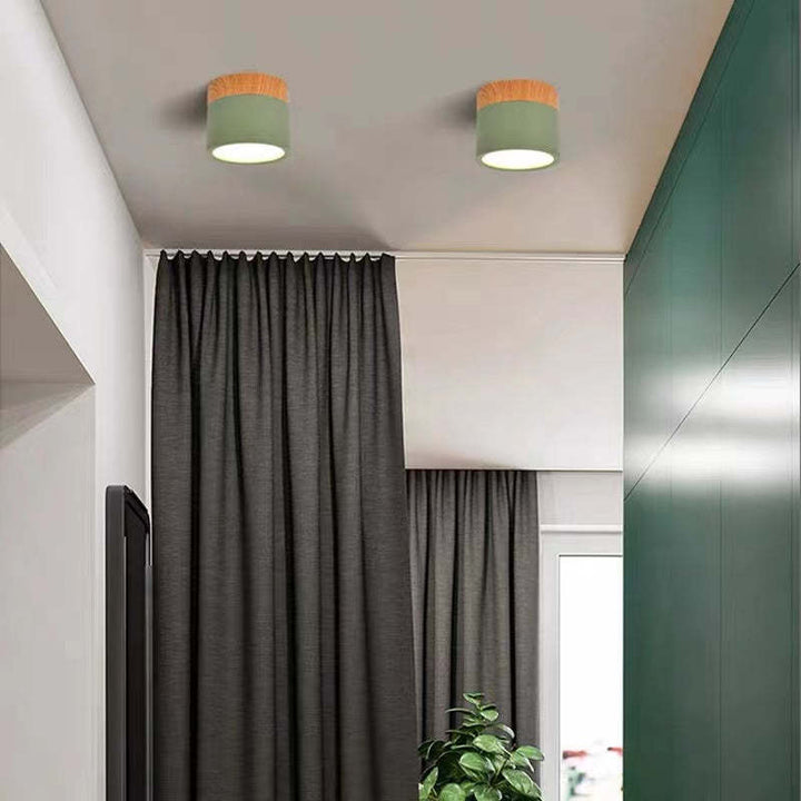 BowLift | Morandi Style Modern LED Ceiling Lamp - LumiModo