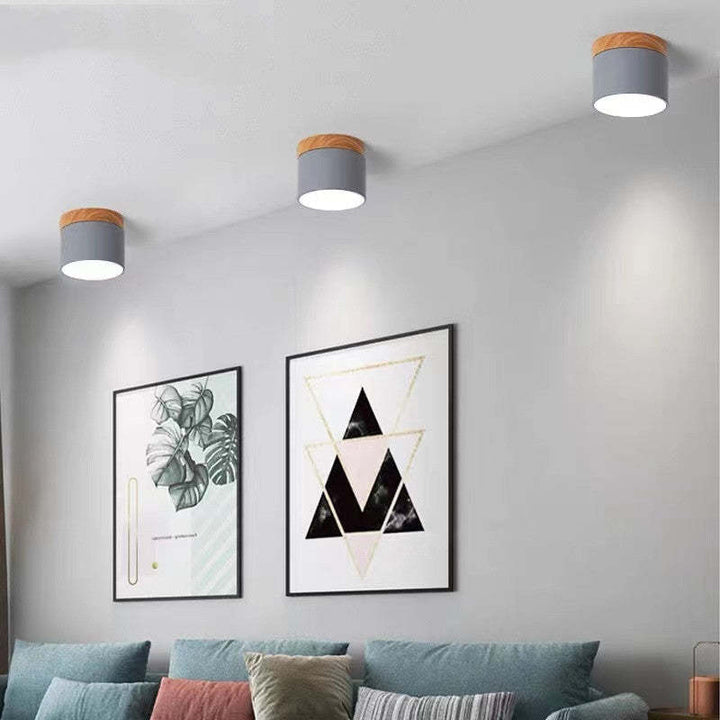 BowLift | Morandi Style Modern LED Ceiling Lamp - LumiModo
