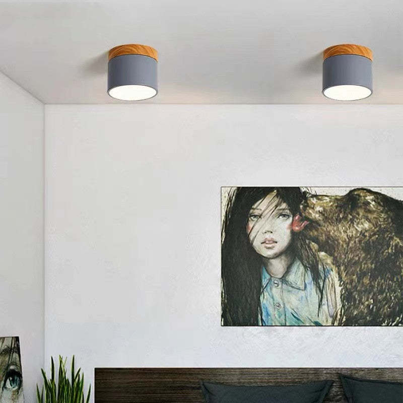 BowLift | Morandi Style Modern LED Ceiling Lamp - LumiModo