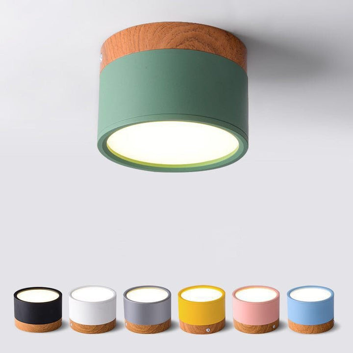 BowLift | Morandi Style Modern LED Ceiling Lamp - LumiModo