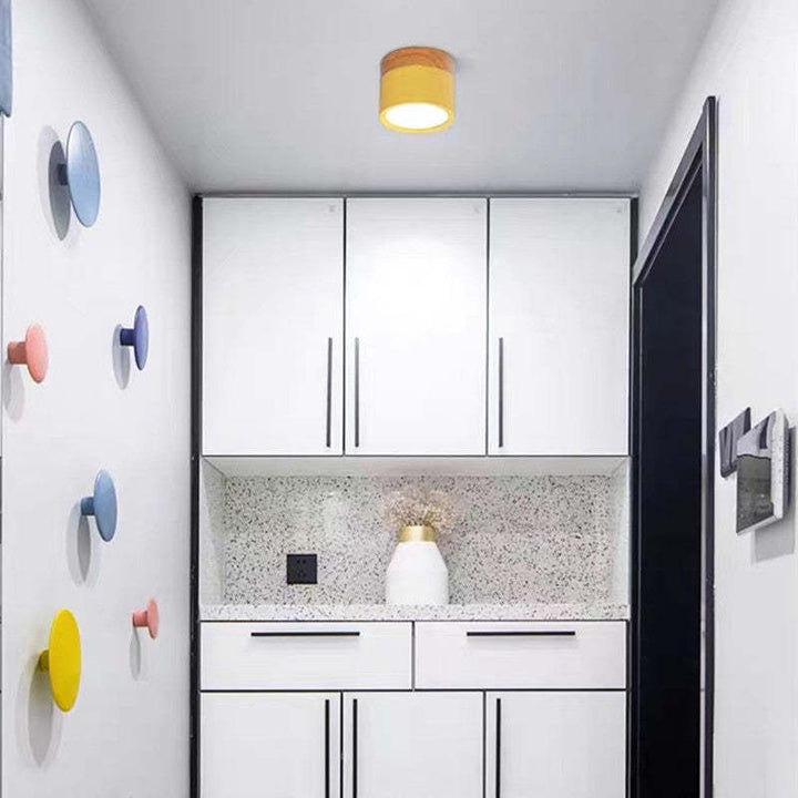 BowLift | Morandi Style Modern LED Ceiling Light - LumiModo