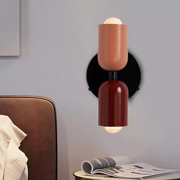 BowLift | Wall Light Modern Dual Glass Sconce Fixture