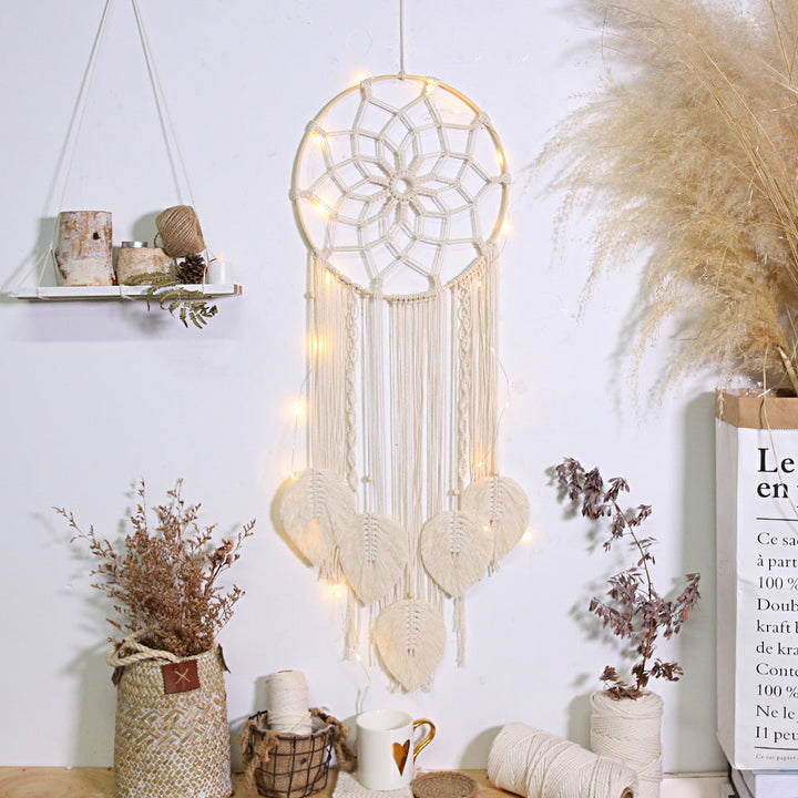 Illuminated Mandala Wall Decoration – Boho Wall Hanging for Living Room and Bedroom | Bowlift