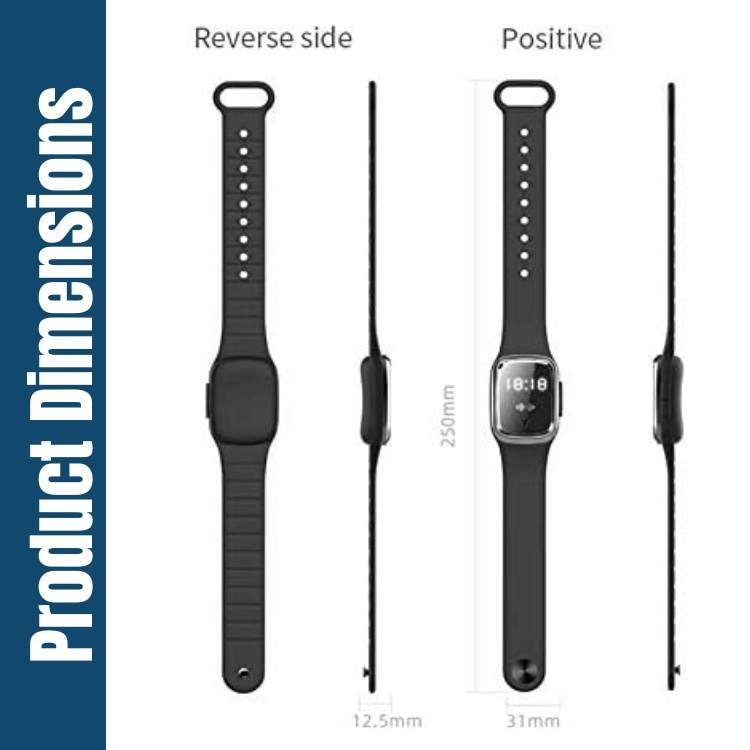 BowLift | Ultrasonic Mosquito Repellent Bracelet | Lightweight, Weatherproof & Ideal for Outdoor Activities
