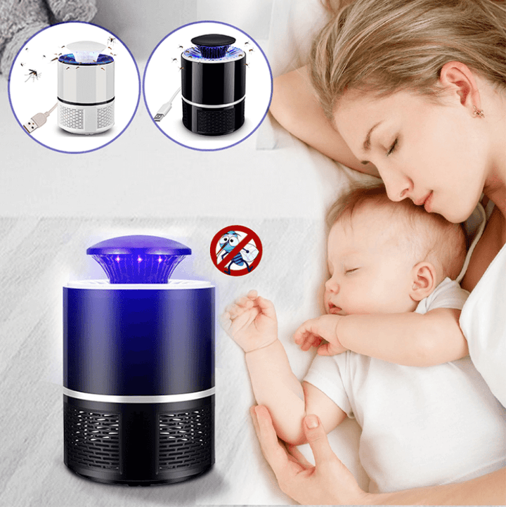 BowLift | Mosquito trap – Silent UV Mosquito Lamp for Toxin-Free Protection