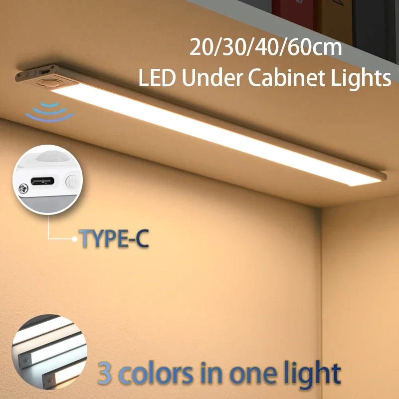 Motion Sensor night light Wireless Under Cabinet Lights For Kitchen | Bowlift