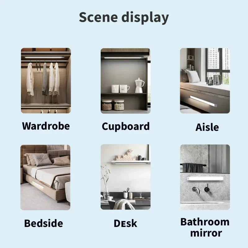 Motion Sensor night light Wireless Under Cabinet Lights For Kitchen | Bowlift