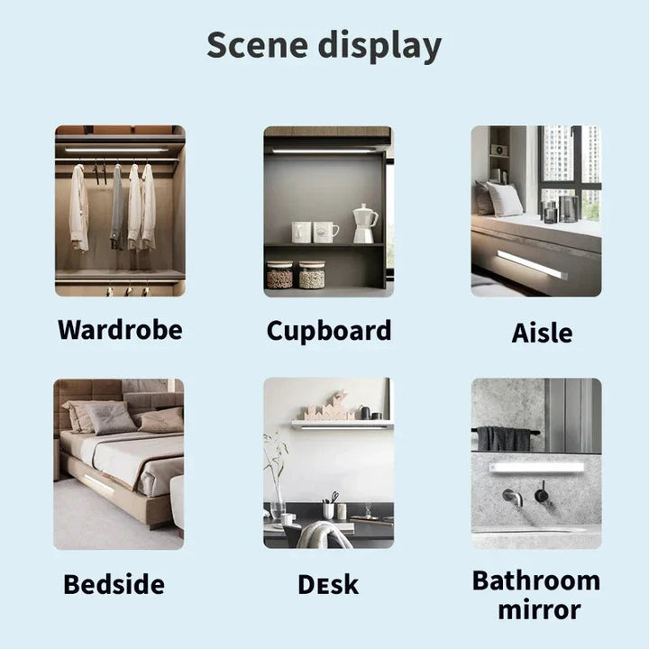 Motion Sensor night light Wireless Under Cabinet Lights For Kitchen | Bowlift