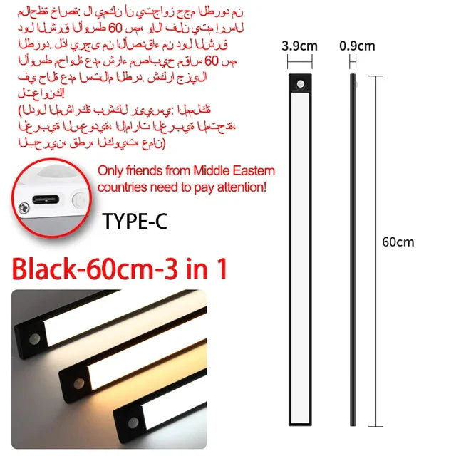 Motion Sensor night light Wireless Under Cabinet Lights For Kitchen | Bowlift