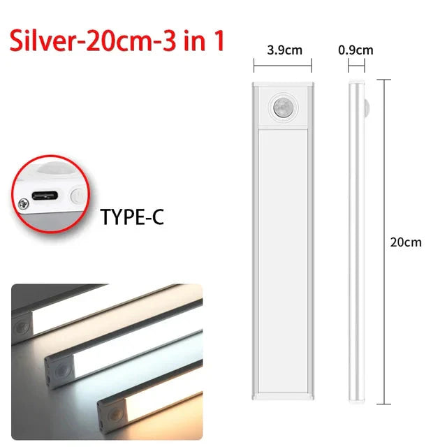 Motion Sensor night light Wireless Under Cabinet Lights For Kitchen | Bowlift