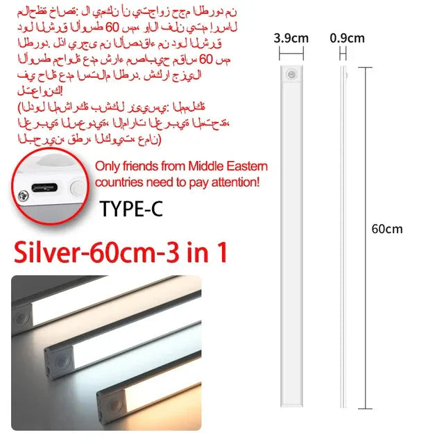 Motion Sensor night light Wireless Under Cabinet Lights For Kitchen | Bowlift