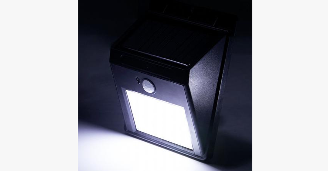 BowLift | Solar LED Sensor Wall Lamp – Do your part for the environment and increase safety in your area