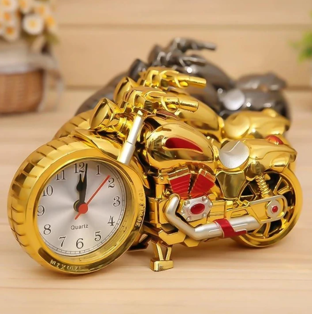 BowLift | MotoTime Retro Motorcycle Alarm Clock