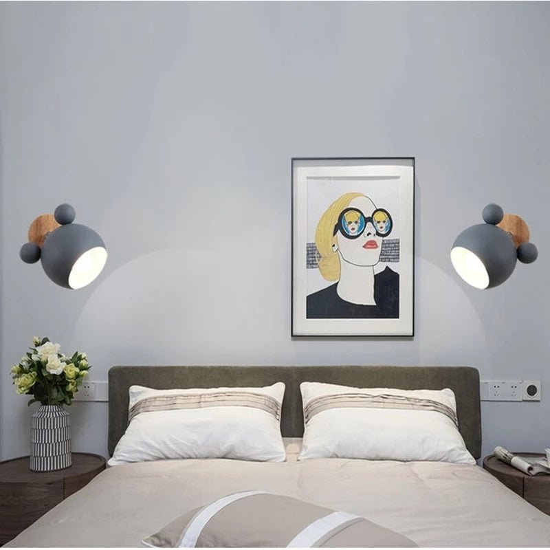 BowLift | WhiskerGlow - LED Mouse Wall Lamp