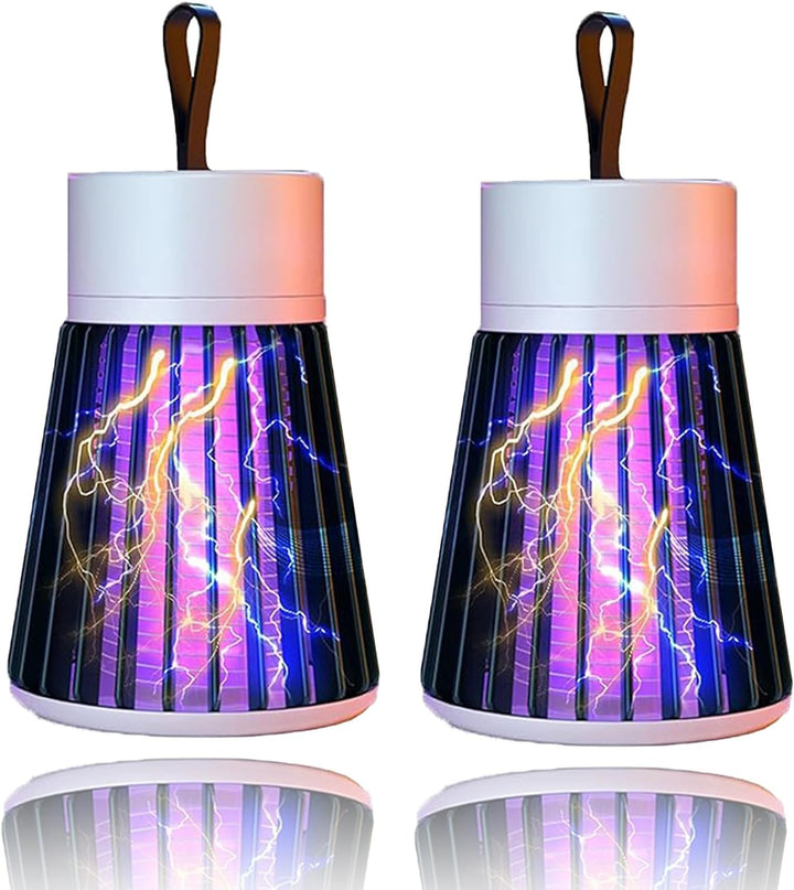 BowLift | Mosquito & Bug Killer Lamp - 2 Pack, UV Light Insect Trap for Indoor & Outdoor Use, Effective Pest Control Solution