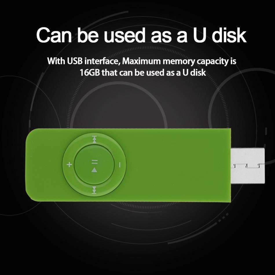 BowLift | MP3 Player U Disk Recorder 8/16GB - Music with Lossless HIFI Sound