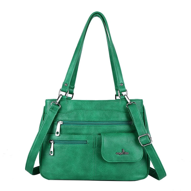 Multi-Compartment Women’s Shoulder and Crossbody Handbag – FlexiCarry | Bowlift