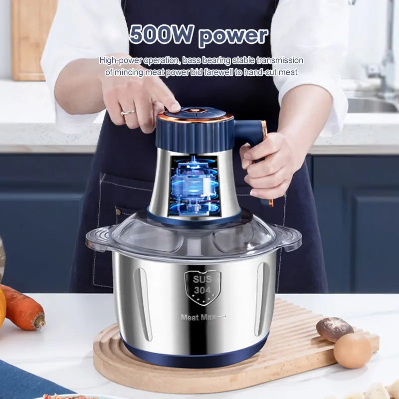 Multi-Function Electric Meat Grinder Stainless Steel Food Processor | Bowlift