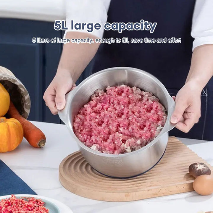 Multi-Function Electric Meat Grinder Stainless Steel Food Processor | Bowlift