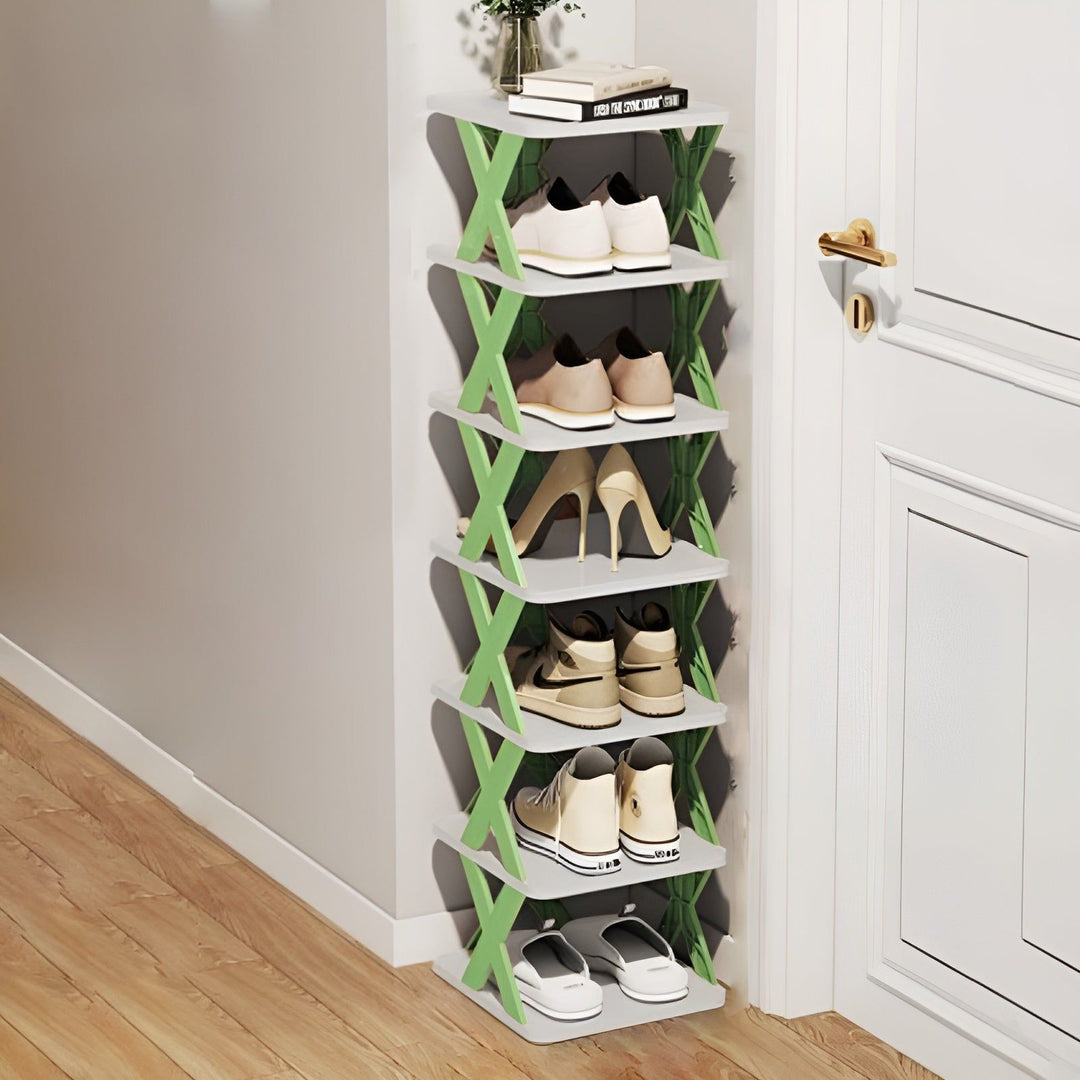 BowLift | Multifunctional and Foldable Shoe Rack - SpaceSaver