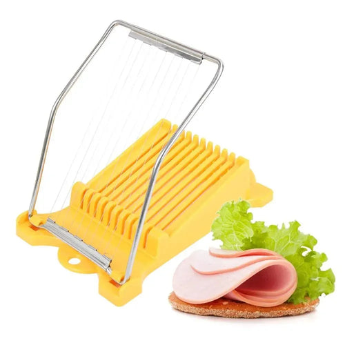 Multifunctional Luncheon Meat Egg Cutter Stainless Steel Food Slicer | Bowlift