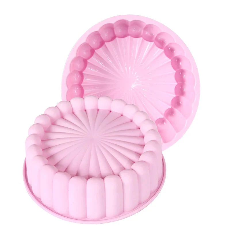 Multifunctional Silicone Cake Mold Reusable Nonstick Round Baking Pan | Bowlift