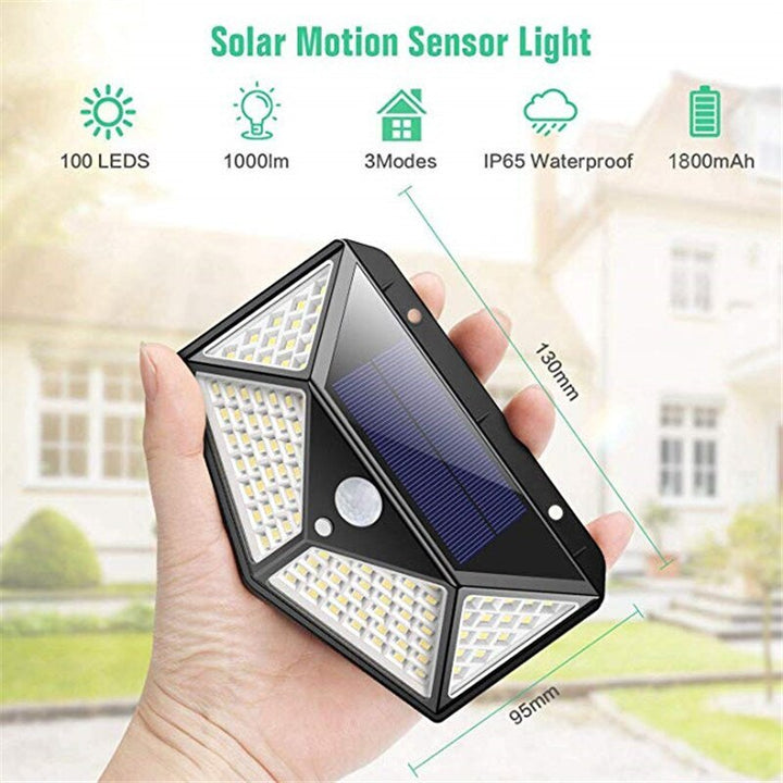 BowLift | MULTIFUNCTIONAL SOLAR LAMP - WATERPROOF LED GARDEN LIGHTING WITH MOTION SENSOR